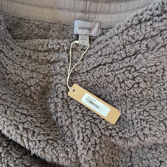 SKIMS COZY KNIT DRAWSTRING LEGGINGS amethyst - Picture 4 of 5